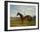 The Racehorse, 'Northeast' with Jockey Up-Emil Adam-Framed Giclee Print