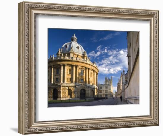 The Radcliffe Camera Building, Oxford University, Oxford, Oxfordshire, England, United Kingdom, Eur-Ben Pipe-Framed Photographic Print