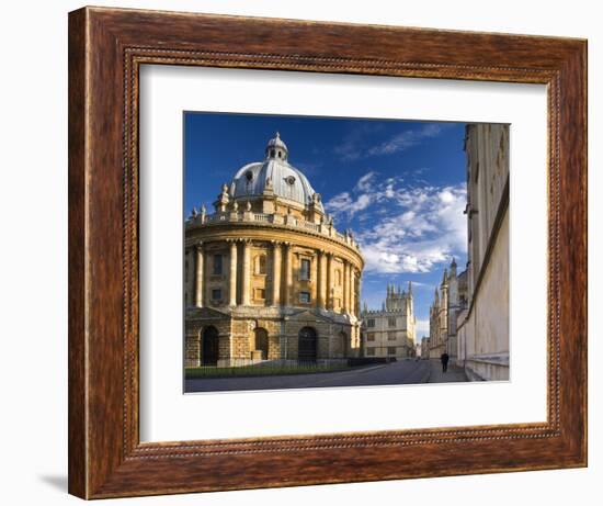 The Radcliffe Camera Building, Oxford University, Oxford, Oxfordshire, England, United Kingdom, Eur-Ben Pipe-Framed Photographic Print