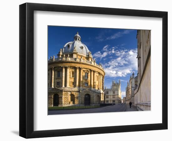 The Radcliffe Camera Building, Oxford University, Oxford, Oxfordshire, England, United Kingdom, Eur-Ben Pipe-Framed Photographic Print