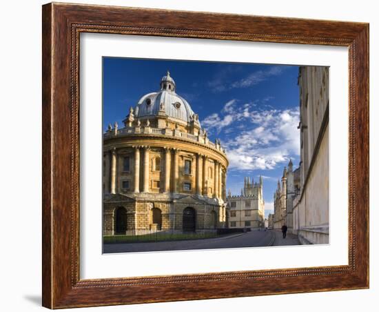 The Radcliffe Camera Building, Oxford University, Oxford, Oxfordshire, England, United Kingdom, Eur-Ben Pipe-Framed Photographic Print