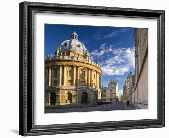 The Radcliffe Camera Building, Oxford University, Oxford, Oxfordshire, England, United Kingdom, Eur-Ben Pipe-Framed Photographic Print