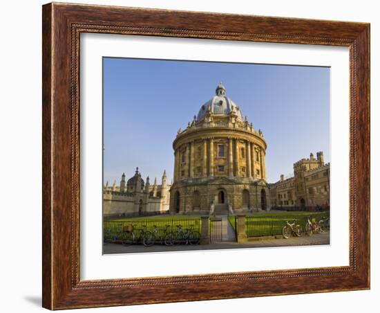The Radcliffe Camera, Oxford, Oxfordshire, England, Uk-Neale Clarke-Framed Photographic Print