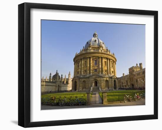 The Radcliffe Camera, Oxford, Oxfordshire, England, Uk-Neale Clarke-Framed Photographic Print