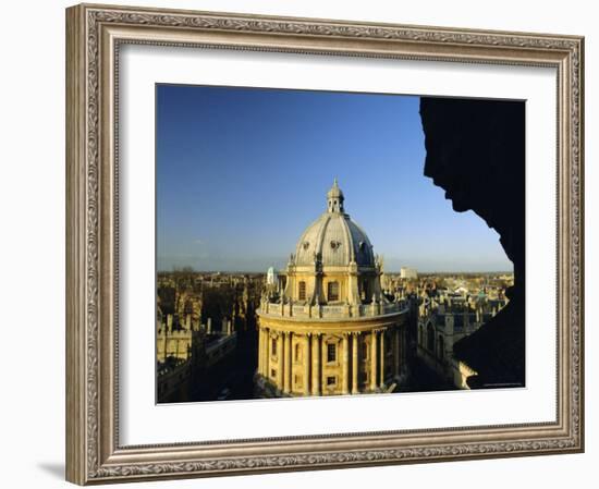 The Radcliffe Camera Viewed from the University Church, Oxford, Oxfordshire, England, UK, Europe-Ruth Tomlinson-Framed Photographic Print