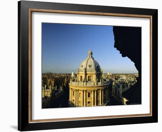 The Radcliffe Camera Viewed from the University Church, Oxford, Oxfordshire, England, UK, Europe-Ruth Tomlinson-Framed Photographic Print