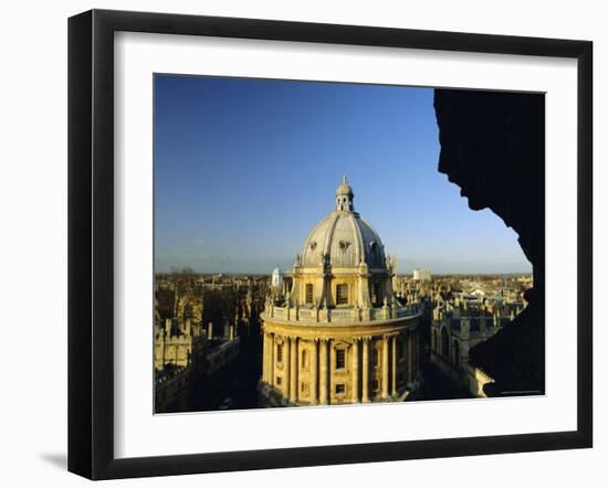 The Radcliffe Camera Viewed from the University Church, Oxford, Oxfordshire, England, UK, Europe-Ruth Tomlinson-Framed Photographic Print