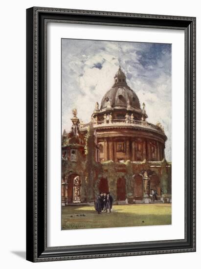 The Radcliffe Library, or Camera Bodleian, from All Soul's College, 1903-John Fulleylove-Framed Giclee Print