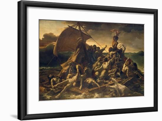 The Raft of the Medusa, 1818-19-Théodore Géricault-Framed Giclee Print