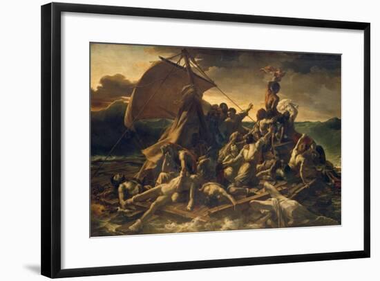 The Raft of the Medusa, 1818-19-Théodore Géricault-Framed Giclee Print
