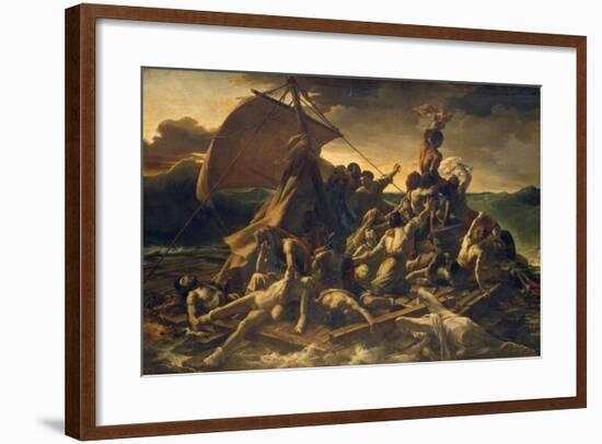 The Raft of the Medusa, 1818-19-Théodore Géricault-Framed Giclee Print