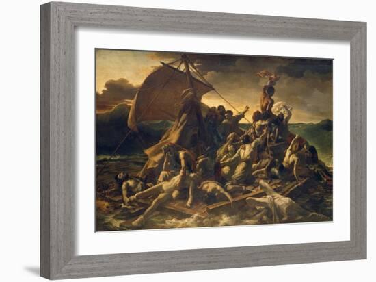 The Raft of the Medusa, 1818-19-Théodore Géricault-Framed Giclee Print