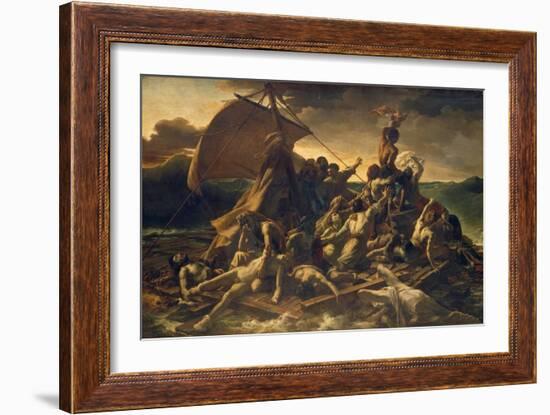 The Raft of the Medusa, 1818-19-Théodore Géricault-Framed Giclee Print