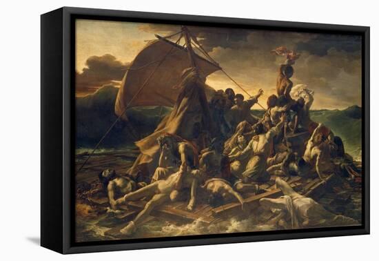 The Raft of the Medusa, 1818-19-Théodore Géricault-Framed Premier Image Canvas