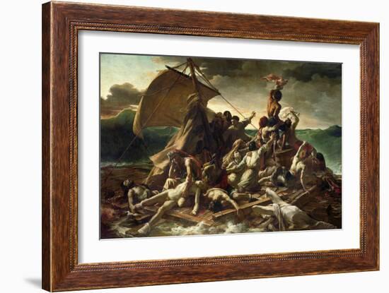 The Raft of the Medusa, 1819-Théodore Géricault-Framed Giclee Print