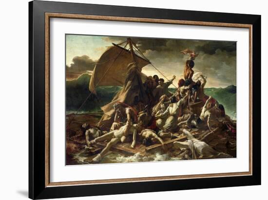The Raft of the Medusa, 1819-Théodore Géricault-Framed Giclee Print