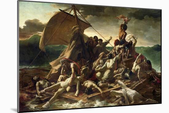 The Raft of the Medusa, 1819-Théodore Géricault-Mounted Giclee Print