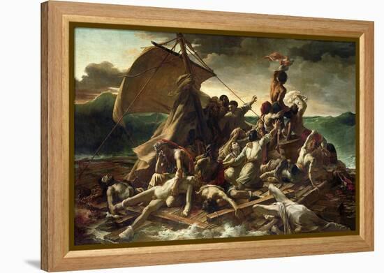 The Raft of the Medusa, 1819-Théodore Géricault-Framed Premier Image Canvas