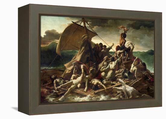The Raft of the Medusa, 1819-Théodore Géricault-Framed Premier Image Canvas