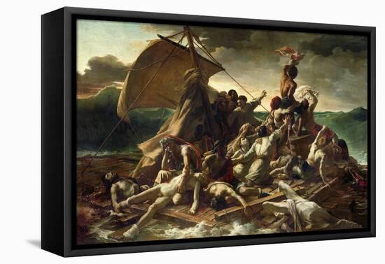 The Raft of the Medusa, 1819-Théodore Géricault-Framed Premier Image Canvas