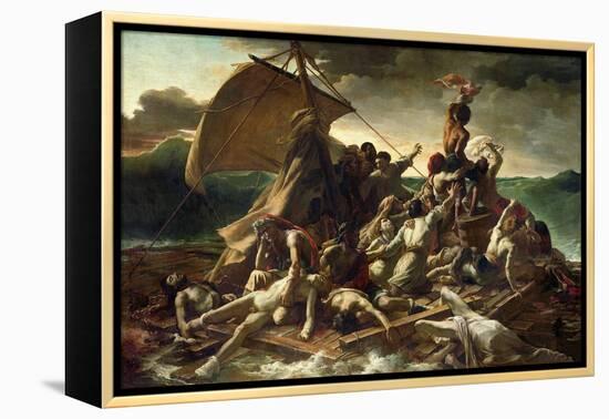 The Raft of the Medusa, 1819-Théodore Géricault-Framed Premier Image Canvas