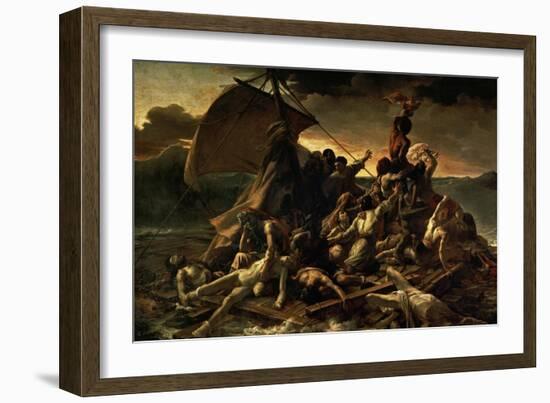 The Raft of the Medusa, 1819-Théodore Géricault-Framed Giclee Print