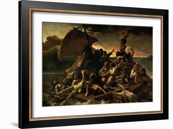 The Raft of the Medusa, 1819-Théodore Géricault-Framed Giclee Print