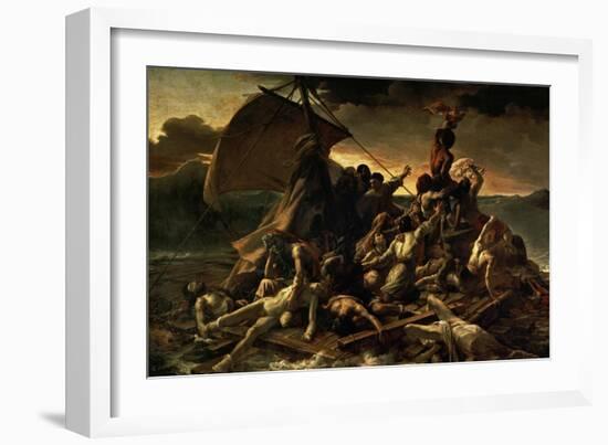 The Raft of the Medusa, 1819-Théodore Géricault-Framed Giclee Print