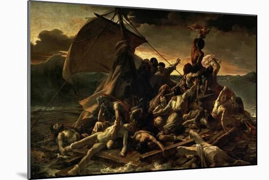 The Raft of the Medusa, 1819-Théodore Géricault-Mounted Giclee Print