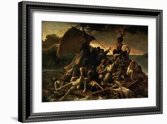 The Raft of the Medusa, 1819-Théodore Géricault-Framed Giclee Print