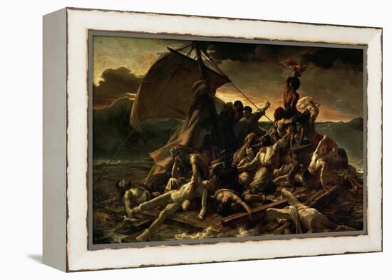 The Raft of the Medusa, 1819-Théodore Géricault-Framed Premier Image Canvas