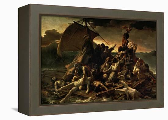 The Raft of the Medusa, 1819-Théodore Géricault-Framed Premier Image Canvas