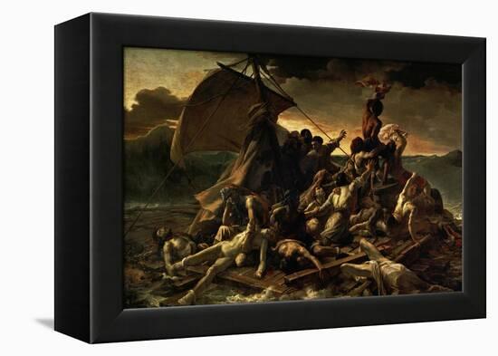 The Raft of the Medusa, 1819-Théodore Géricault-Framed Premier Image Canvas