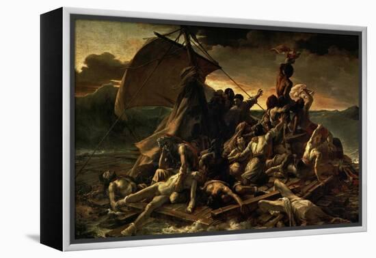 The Raft of the Medusa, 1819-Théodore Géricault-Framed Premier Image Canvas