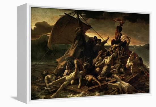 The Raft of the Medusa, 1819-Théodore Géricault-Framed Premier Image Canvas