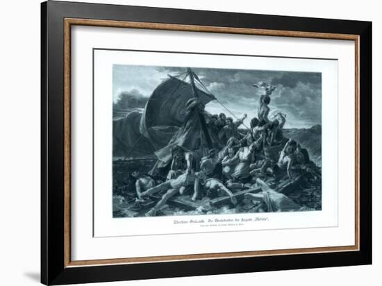 The Raft of the Medusa, 1900-Theodore Gericault-Framed Giclee Print