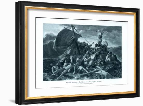 The Raft of the Medusa, 1900-Theodore Gericault-Framed Giclee Print