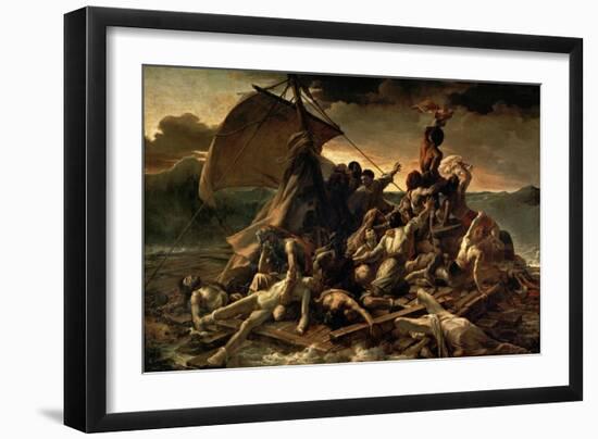 The Raft of the Medusa (Le Radeau De La Médus), 1818-1819-Théodore Géricault-Framed Giclee Print