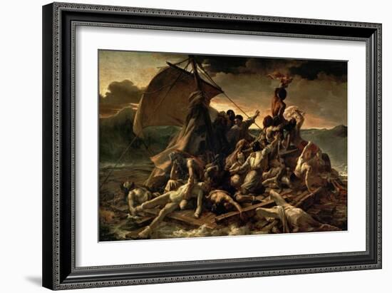 The Raft of the Medusa (Le Radeau De La Médus), 1818-1819-Théodore Géricault-Framed Giclee Print