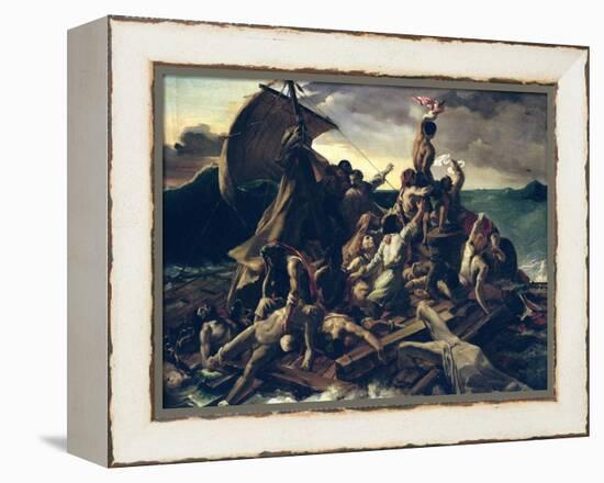 The Raft of the Medusa-Théodore Géricault-Framed Premier Image Canvas
