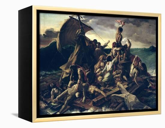 The Raft of the Medusa-Théodore Géricault-Framed Premier Image Canvas