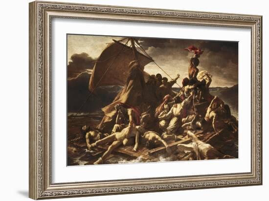 The Raft of the Medusa-Théodore Géricault-Framed Art Print