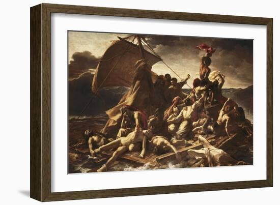 The Raft of the Medusa-Théodore Géricault-Framed Art Print