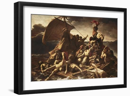 The Raft of the Medusa-Théodore Géricault-Framed Art Print