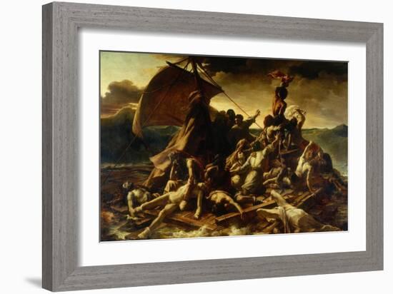 The Raft of the Medusa-Théodore Géricault-Framed Giclee Print
