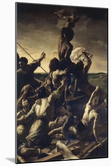 The Raft of the Medusa-Théodore Géricault-Mounted Giclee Print