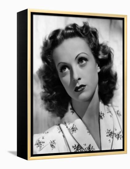 The Rage of Paris, Danielle Darrieux, 1938-null-Framed Stretched Canvas