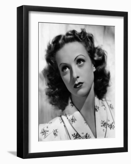 The Rage of Paris, Danielle Darrieux, 1938-null-Framed Photo