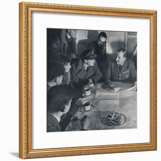 'The raid is over, but the crew's task is not yet finished', 1941-Unknown-Framed Photographic Print