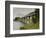 The Railway Bridge at Argenteuil, about 1873/74-Claude Monet-Framed Giclee Print